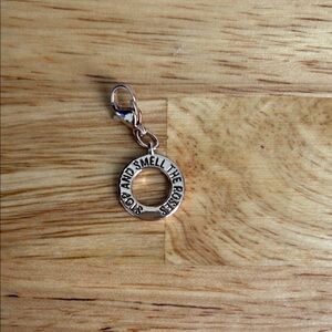 Origami Owl charm-rose gold